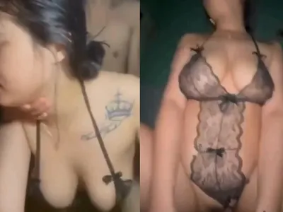 Gái vú đẹp bị em gái doggy khoái hết nước hết cái