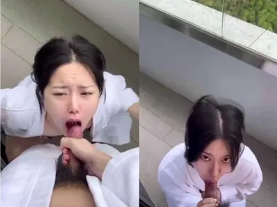 Mới sáng gà gáy đã bắt em khỏa thân mút cây hàng outdoor chung cư