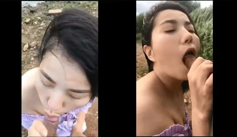 Người tình bj cho người yêu bên bờ sông