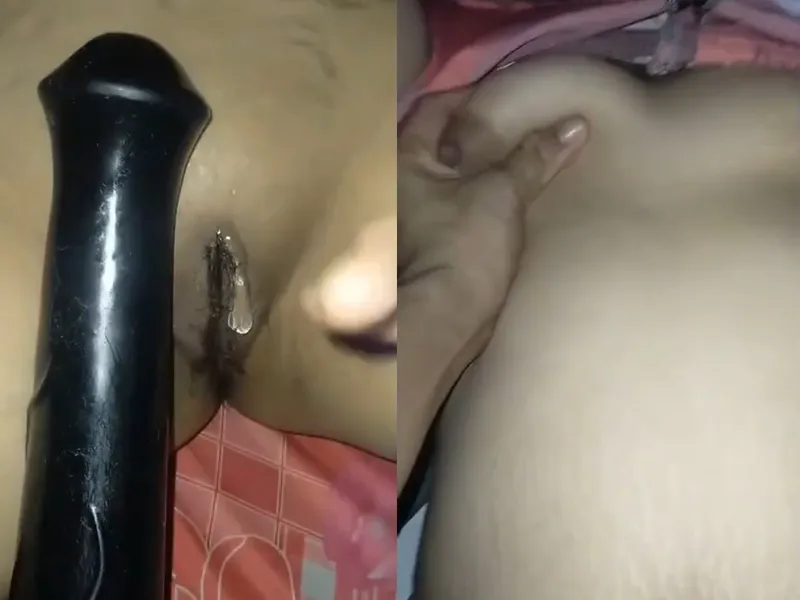 Ghệ xinh tươi vú ngon bím múp tự sướng bằng sextoy cực sướng